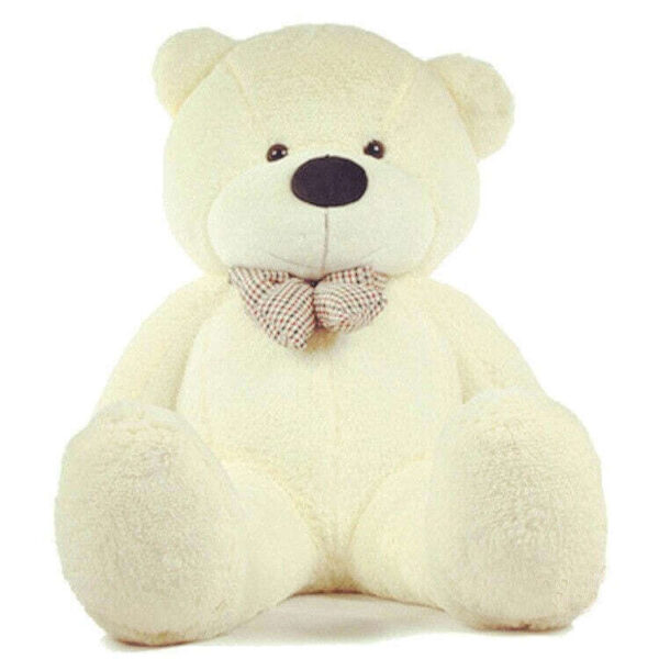 Nolan - Ours en Peluche Géant Blanc