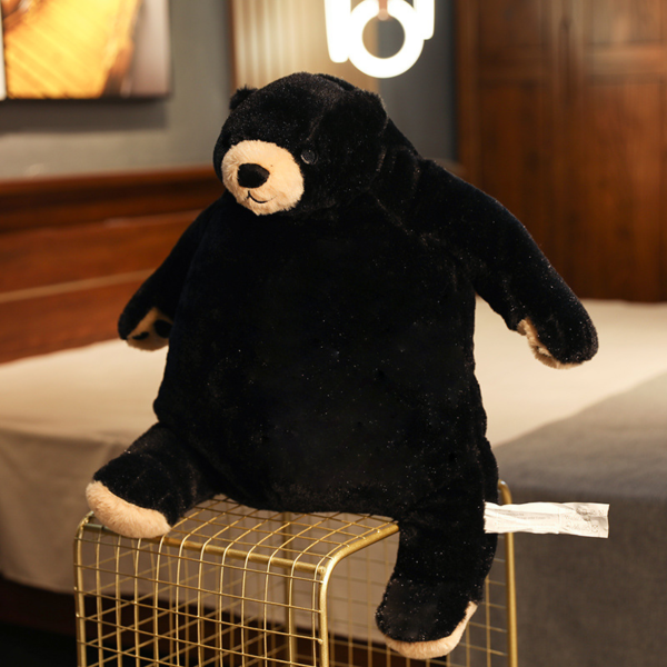 Darby - Ours en peluche géant noir