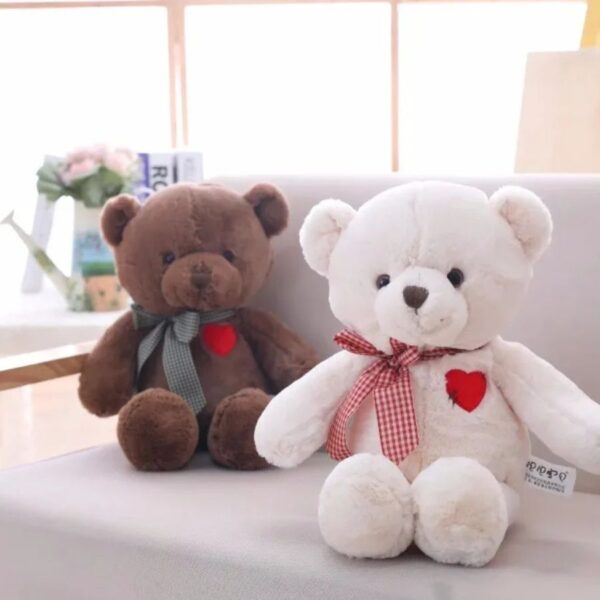 Ours en Peluche Couple Cœur