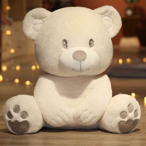 Ours en Peluche Blanc