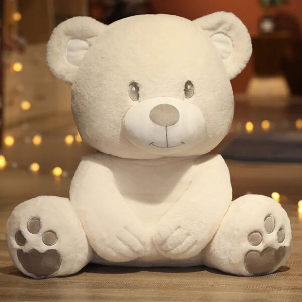 Ours en Peluche Blanc