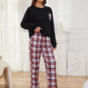 Pantalon Pyjama à Carreaux Pour Femme "Caresse Nocturne"