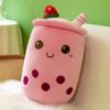Peluche Bubble Tea - Crème Chantilly Kawaii