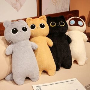 Peluche Chat – Coussin Neko Kawaii