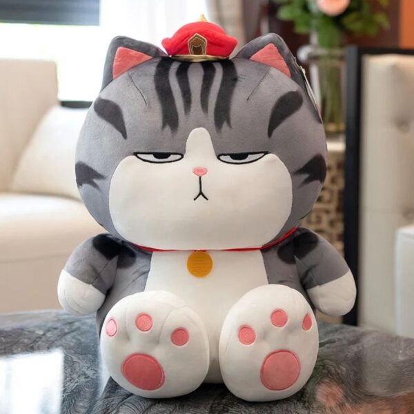 Peluche Chat Tigré - Empereur Assis