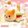 Peluche Chaton Kawaii Cat Food™ BURGER