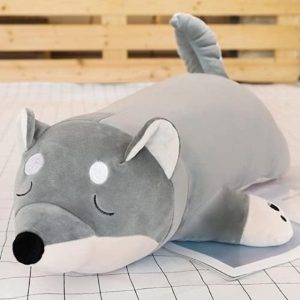 Nounours chien en peluche géante dormeur