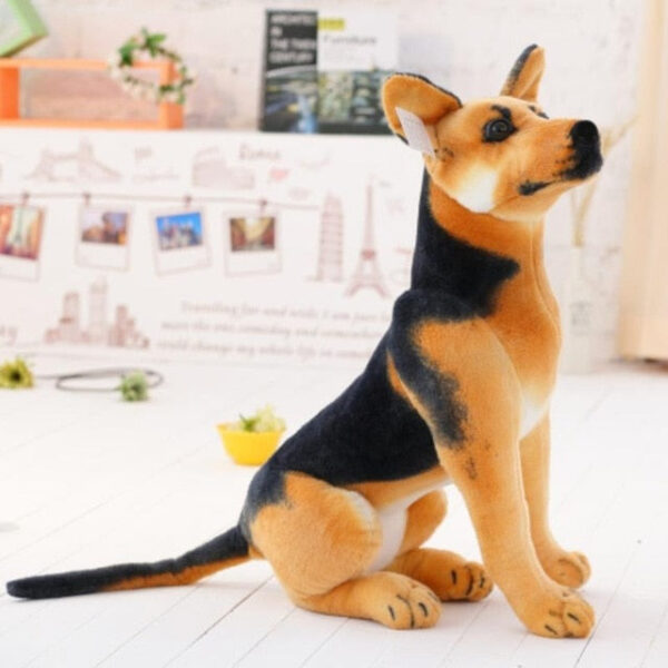 Grande peluche chien pour cadeau
