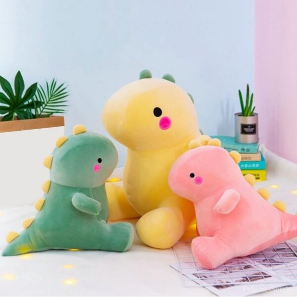 Peluche Dinosaure Coloré et Moelleux