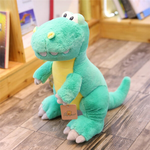 Grosse peluche dinosaure vert xxl