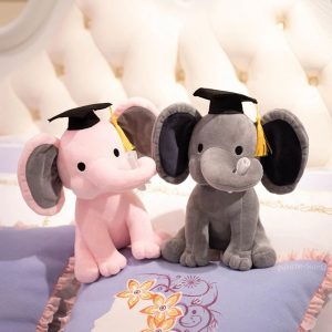 Peluche Elephant Diplomé