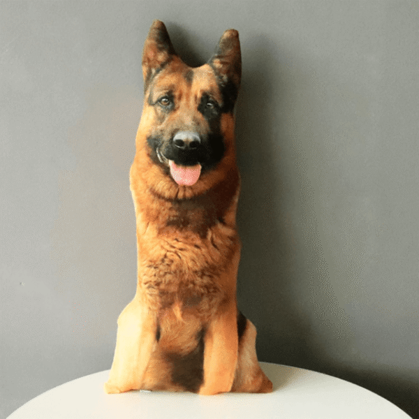 Chien en peluche ultra beau à la douce fourrure