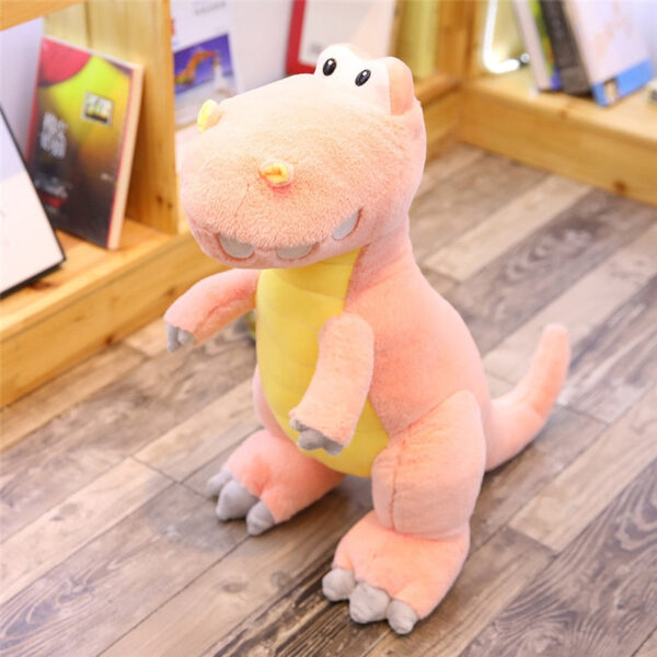 Peluche de dinosaure rose pleine de douceur