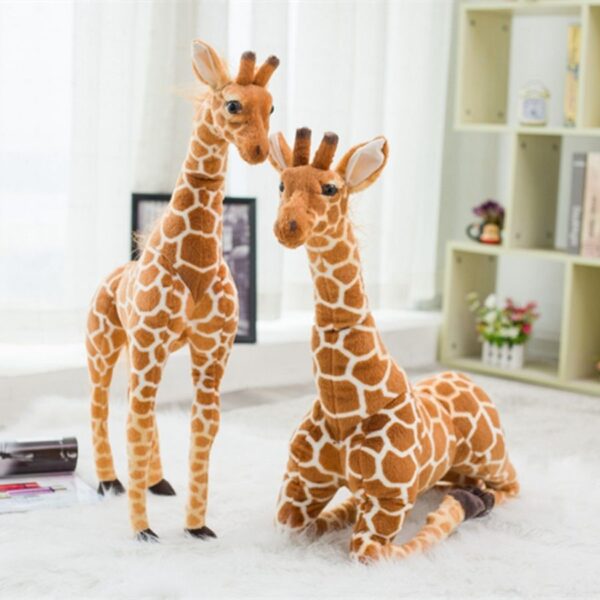 Peluche Girafe Réaliste