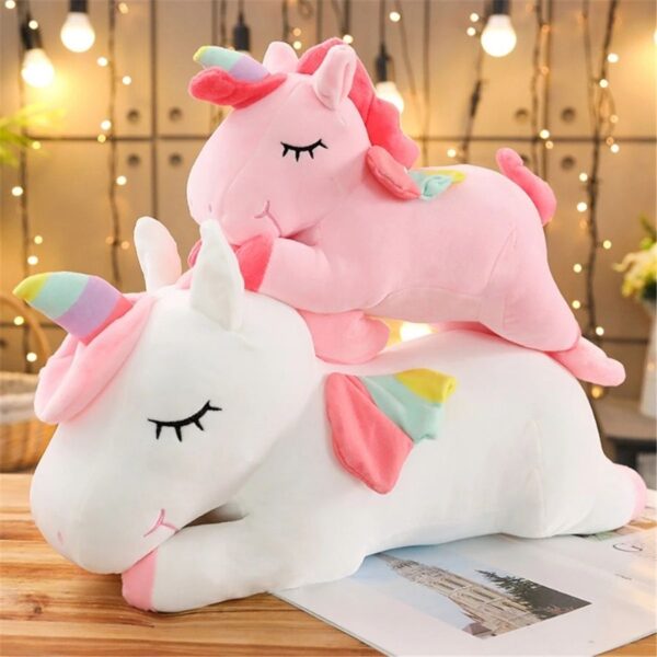 Peluche Licorne Géante Coussin