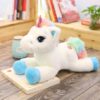 Peluche Licorne Couchée - Coussin