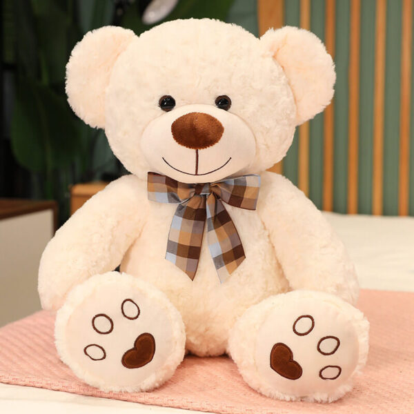 Calvin - Peluche Ours Géant Blanc