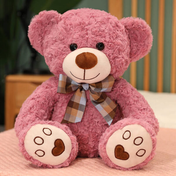 Dobie - Peluche Ours Géant Violet