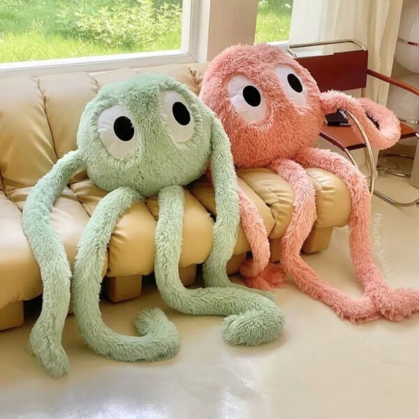 Peluche Pieuvre Geante - Coussin Câlin