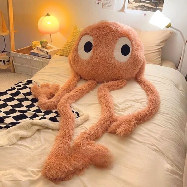Peluche Pieuvre Geante - Coussin Câlin