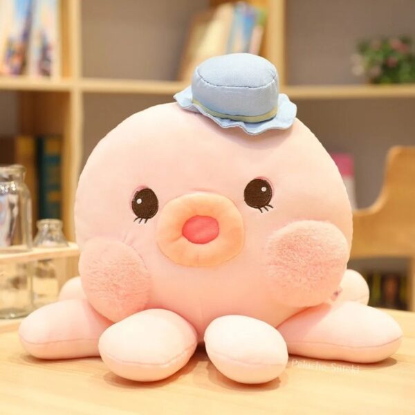 Peluche Poulpe Kawaii Rigolo