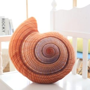 Coussin escargot symbole d’amitié et d’amour
