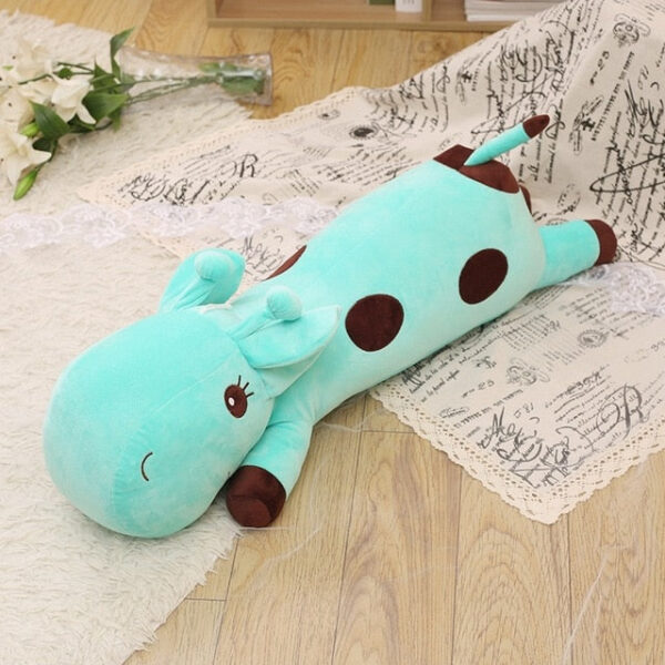 Girafe peluche géante câline et moelleuse