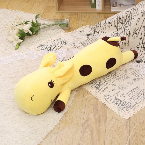 Peluche girafe jouet enfant aux grands yeux