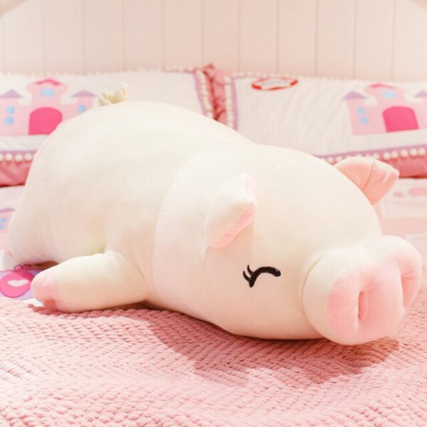 Peluche géante cochon rose xxl