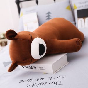 Gros ours en peluche brun pour bien s’endormir