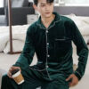 Pyjama En Velours Pour Homme "Velours Hivernal"