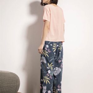 Pyjama Pour Femme 2 Pièces « Nuit Fleurie »