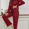 Pyjama Pour Femme à Carreaux "Nuit Écossaise"