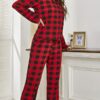 Pyjama Pour Femme à Carreaux "Nuit Écossaise"