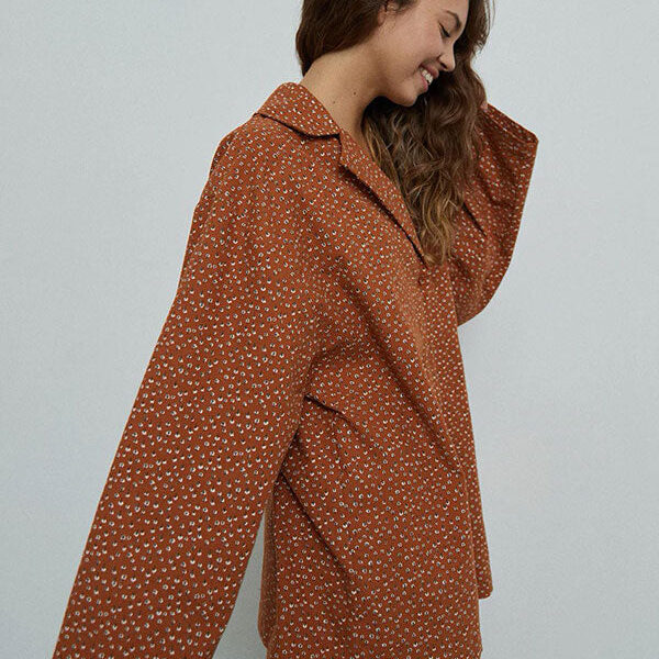 Pyjama Pour Femme Avec Chemise "Brume de Nuit"