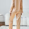Pyjama Pour Femme Élégant en Satin "Rêve Doré"