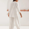 Pyjama Pour Femme En Coton Blanc "Sillage de Lys"