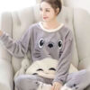 Pyjama D'hiver Chaud Pour Femme "Tendresse Polaire"