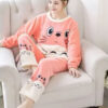 Pyjama D'hiver Chaud Pour Femme "Tendresse Polaire"