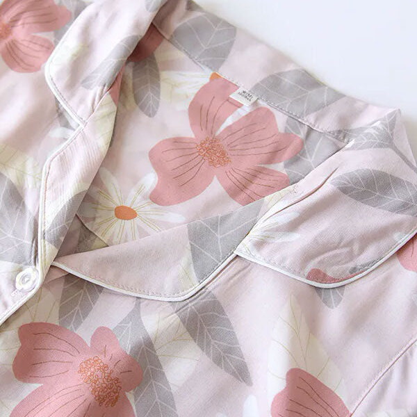 Pyjama Pour Femme Jolie "Fleur de Soleil Rose"