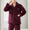 Pyjama Épais D'Hiver Pour Homme "Nuit Polaire"