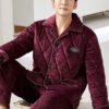 Pyjama Épais D'Hiver Pour Homme "Nuit Polaire"