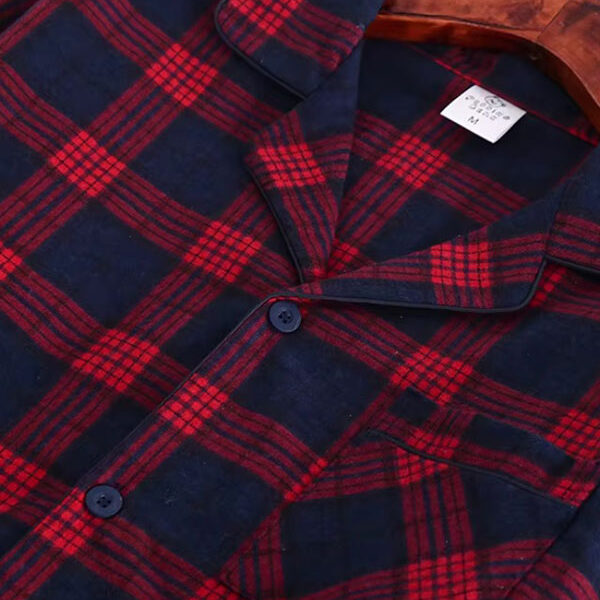 Pyjama Pour Homme À Carreaux "Douceur de Nuit"