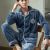 Pyjama Pour Homme Chaud "Lueur de Neige"