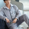 Pyjama Pour Homme Chaud "Lueur de Neige"