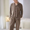 Pyjama Luxe Pour Homme En Velours "Douceur d'Aurore"
