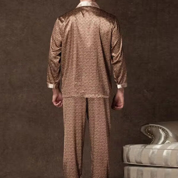 Pyjama Pour Homme Classe "Élégance Nocturne"