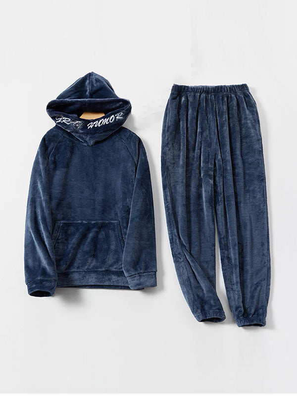 Pyjama D'hiver Chaud Pour Homme "Douce Nuit Polaire"