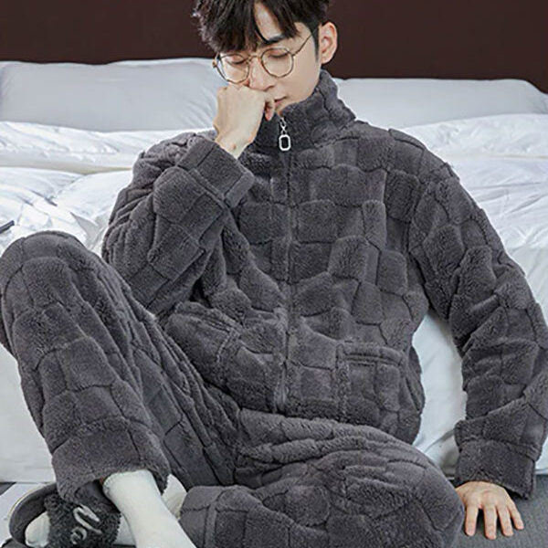 Pyjama D'hiver Polaire Pour Homme "Polaire Douillet"