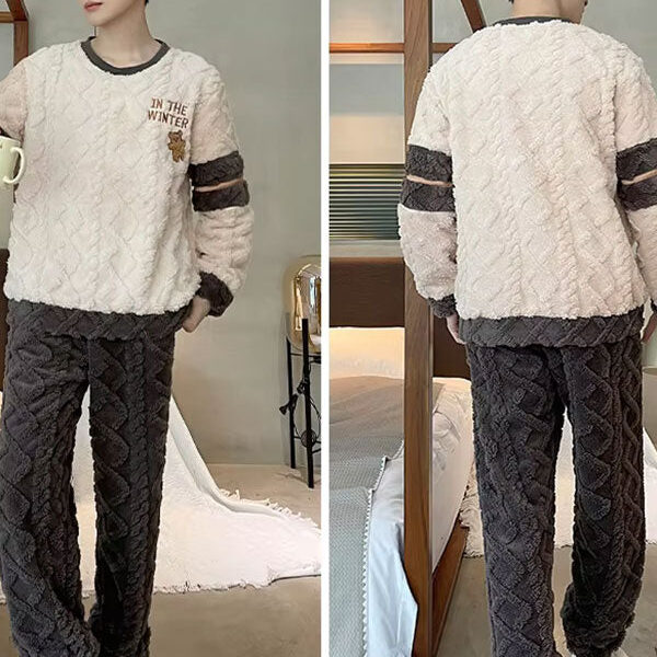 Pyjama d'hiver Pour Homme "Évasion d'Hiver"